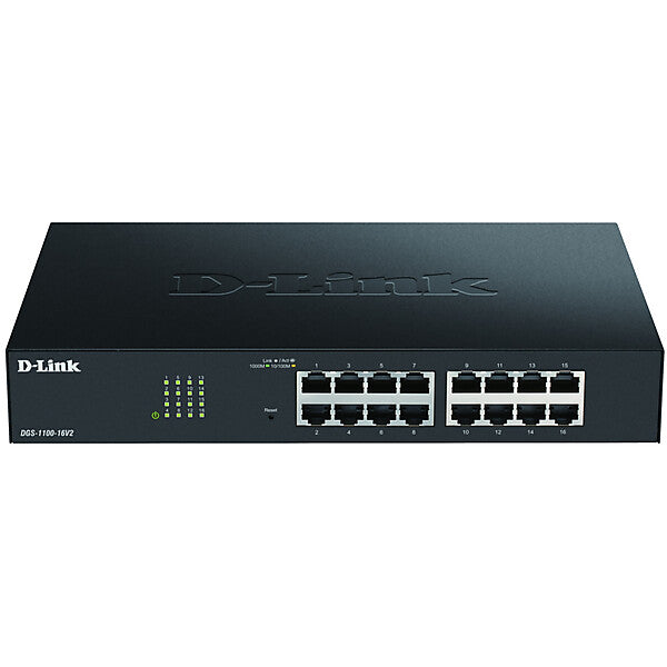 D-Link Gigabit Switch 16-Port Layer2 DGS-1100-16V2/E